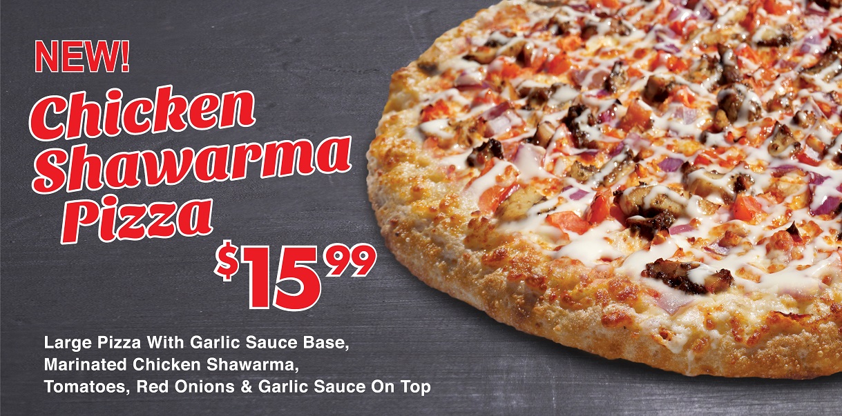 Twice The Deal Pizza has the best pizza menu in all of Kitchener