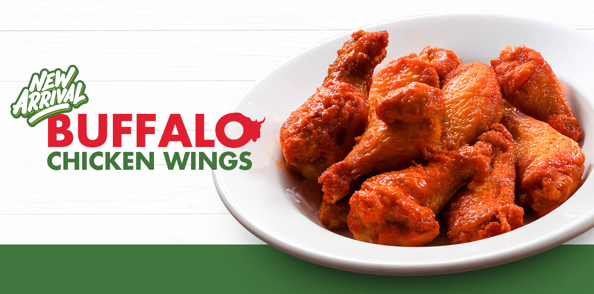 Twice the Deal Pizza - Buffalo Wings